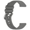 Garmin Venu 2S Gray Silicone Watch Band with Silver Buckle - 4