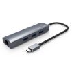 WAVLINK UH3031G/C Type-C Adapter: 3 USB 3.0, USB-C, RJ45, Power Port - 1
