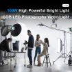 VLOGLITE P100 100W COB LED Fill Light, US Plug, Professional Brightness - 3