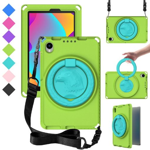 TCL Tab 8 LE/WiFi EVA Hybrid Shockproof Tablet Case - Grass Green - 1