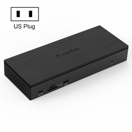 WAVLINK UG69PD10 4K/5K USB-C Docking Station Hub, US Plug - 1