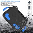Shockproof Black+Blue Case for TCL Tab 11 9466x3 Tablet - 6