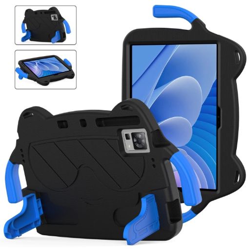 DOOGEE T30 Pro 11 2023 Shockproof Tablet Case (Black+Blue) - 1
