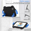 DOOGEE T30 Pro 11 2023 Shockproof Tablet Case (Black+Blue) - 3