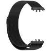Samsung Galaxy Fit 3 Black Milanese Metal Mesh Watch Band - 3