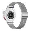 ET490 1.27" Smart Watch Steel Strap, Bluetooth Call/ECG, Silver - 3