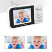 2-Way Voice Baby Monitor with Temperature Detection, 2.8" LCD Display - 3