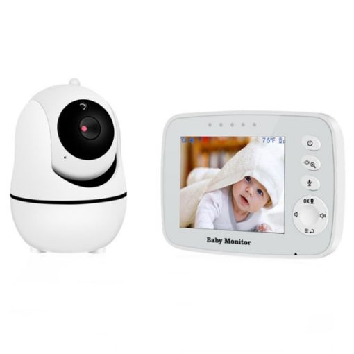 Two-Way Audio Night Vision Surveillance Camera Baby Monitor EU Plug - 1