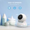 5" Infrared Night Vision Baby Monitor with Two-way Intercom (AU Plug) - 3