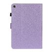Samsung Galaxy Tab A8 10.5 2021 Glitter Leather Case (Purple) - 3