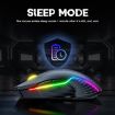 ONIKUMA CW905 Wireless Mouse with RGB Lighting, 2.4G - Black - 5
