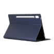 Samsung Galaxy Tab S8 Ultra Leather Case with Holder (Dark Blue) - 5