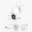 SriHome SH039B 3MP Dome Camera with Alarm and IP66 Waterproof Rating - 2