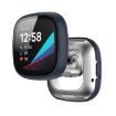 Fitbit Versa 3 & Sense Midnight Blue Frosted PC Case + Glass - 3