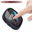 Fitbit Versa 3 & Sense Midnight Blue Frosted PC Case + Glass - 4