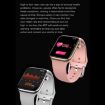i7 pro+ VIP Smart Watch, 1.75" TFT, Bluetooth, Sleep Monitor, Pink - 6