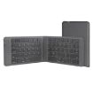 Foldable Grey Bluetooth Keyboard G2104 Leather - 5