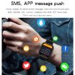 HW22 Pro Smart Watch, 1.75" HD Screen, Bluetooth, Temp Monitor, Pink - 3