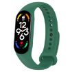 Xiaomi Mi Band/Amazfit Band 5 Official Silicone Band (Dark Green) - 1