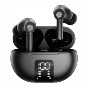M10 Wireless Bluetooth Voice Translator Earbuds (Black) - 1
