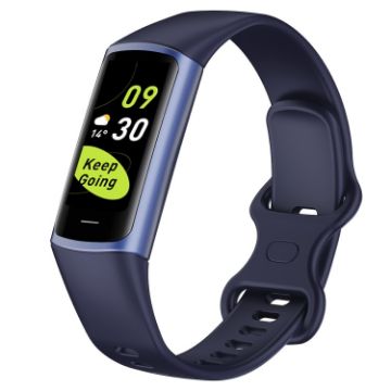C68L Dark Blue Waterproof IP67 Smart Fitness Tracker Bracelet - 1