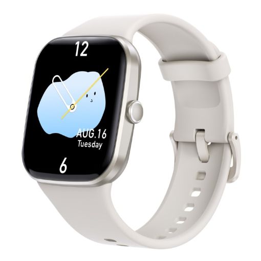 Q32 White IP67 Waterproof Smart Fitness Tracker with Bluetooth Call - 1