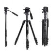 JMARY KT285+NB50 Aluminum Camera Tripod Stand Extendable Height - 1