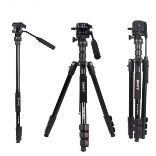 JMARY KT285+NB50 Aluminum Camera Tripod Stand Extendable Height - 1