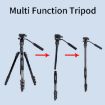 JMARY KT285+NB50 Aluminum Camera Tripod Stand Extendable Height - 3