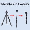 JMARY KT285+NB40 Monopod Tripod Detachable Camera Stand - 3
