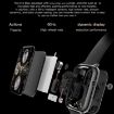 Q19 Max 2.1" HD Waterproof Sports Business Smart Watch (Black) - 5