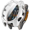 Garmin Fenix 8 51mm Silver Black Tempered Glass Watch Case - 1