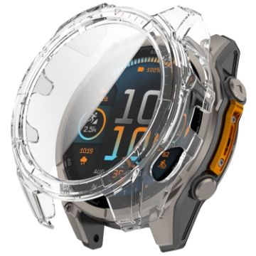 Garmin Fenix 8 AMOLED 47mm Transparent PC Case & Glass Film - 1