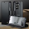 Samsung Galaxy Z Fold7 Litchi Texture RFID Leather Case (Black) - 5