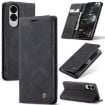 Galaxy S25 Edge 5G CaseMe 013 Leather Flip Case (Black) - 1