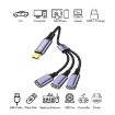 ENKAY ENK-CB171 Type-C to 3 USB 2.0 OTG Splitter, 0.5m Cord - 2