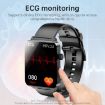 KS03 Pro Smart Watch, 1.96" Color Screen, Bluetooth Call, Silver White - 4
