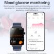 KS03 Pro Smart Watch, 1.96" Color Screen, Bluetooth Call, Silver White - 5