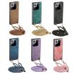Xiaomi 15 Ultra Green Leather Phone Case with Crossbody Strap - 5