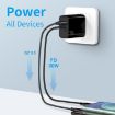 NORTHJO NOPD3002 30W USB-C PD & QC3.0 Dual Charger AU Plug (Black) - 2