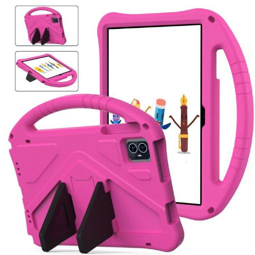 EVA Shockproof Holder Case for onn. 10.1 Tablet Gen 4 (RoseRed) - 1