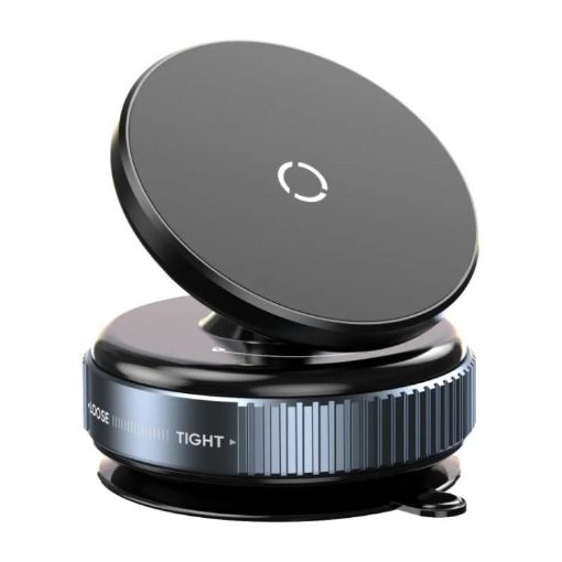 K009 Magnetic 360 Rotation Car Stand Holder (Black) - 1