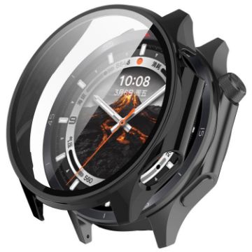 OPPO Watch X2 Black Protective Case with Tempered Film - 1