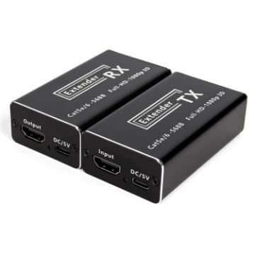 Network Cable HD Video Signal Transmitter 50m HDMI to RJ45 Extender - 1