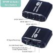 VG2 3x1 SPDIF Optical Audio Switch, 3 In 1 Out Toslink Selector - 2