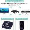 VG2 3x1 SPDIF Optical Audio Switch, 3 In 1 Out Toslink Selector - 4