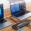 K9 2 In 1 HDMI Dual Display Adapter for Mac USB C KVM Switch - 3