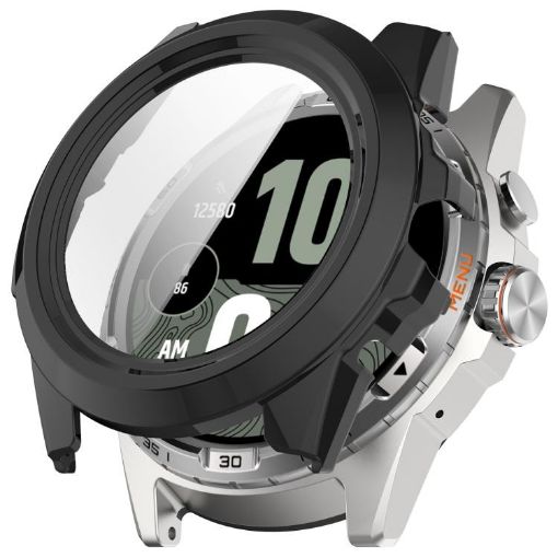 Ticwatch Atlas Black Tempered Film PC Watch Protective Case - 1