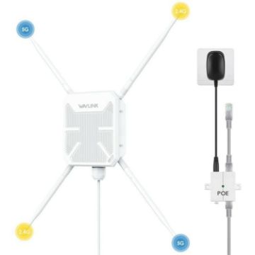 WAVLINK WN588HA2 AC1200 Dual Band WiFi Extender - US Plug - 1