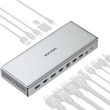 WAVLINK USB-C Docking Station Quad Display Support (AU Plug) - 1